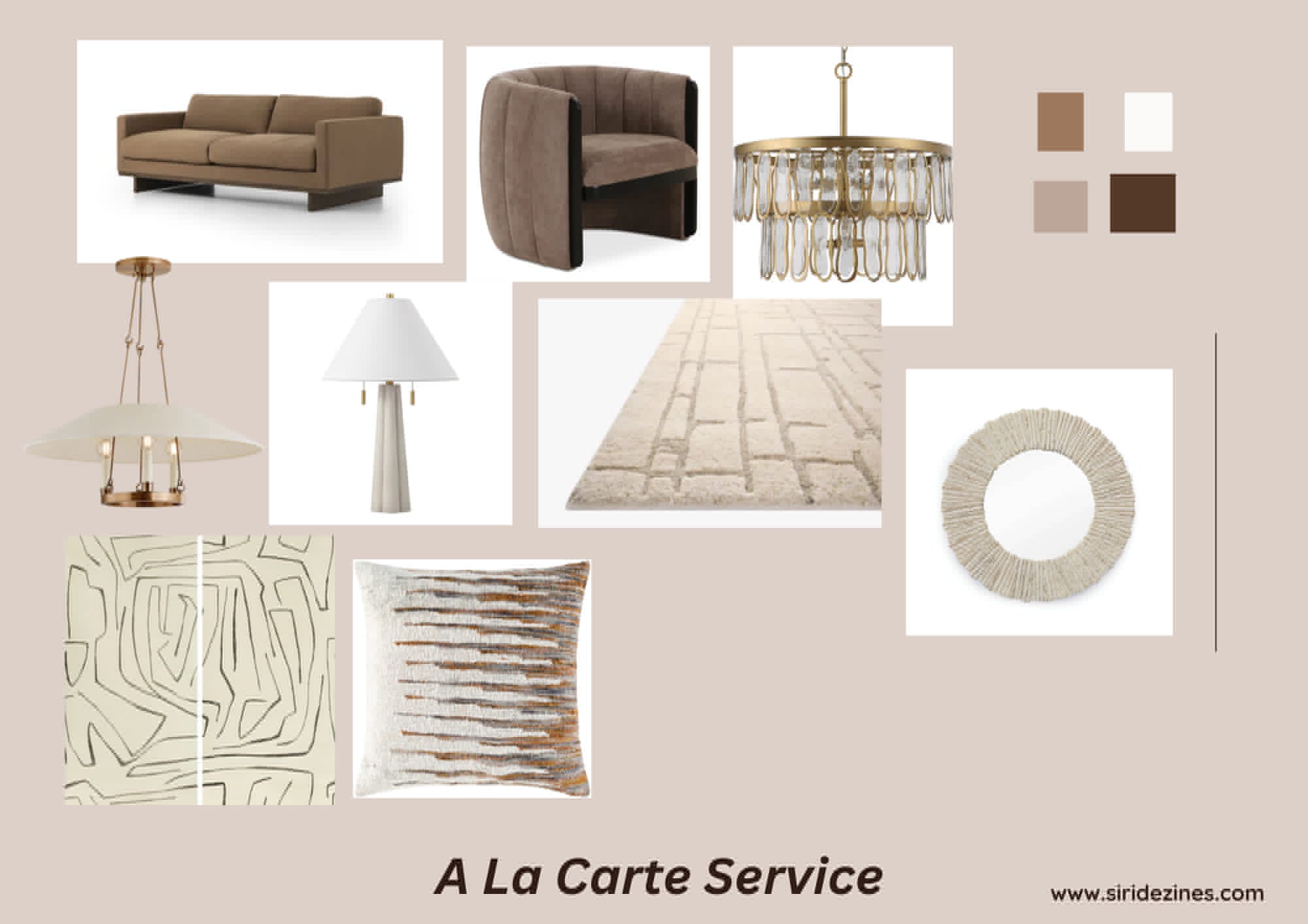 À La Carte Design Service